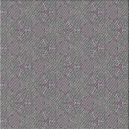 Square Patterned Dark Gray Novelty Rug, pat3271