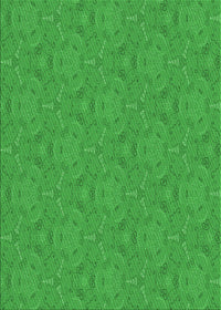 Machine Washable Transitional Lime Green Rug, wshpat3272grn