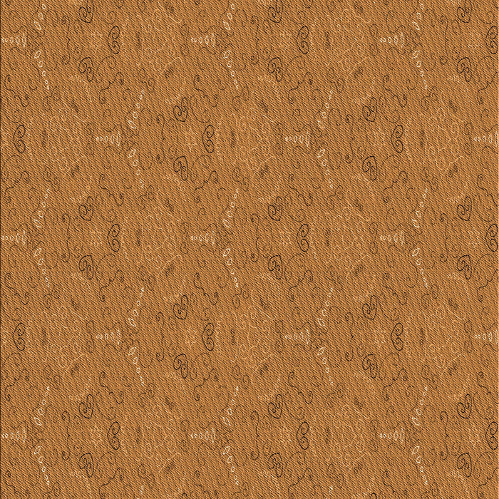 Patterned Mahogany Brown Rug, pat3272org
