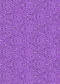 Machine Washable Transitional Purple Rug, wshpat3272pur