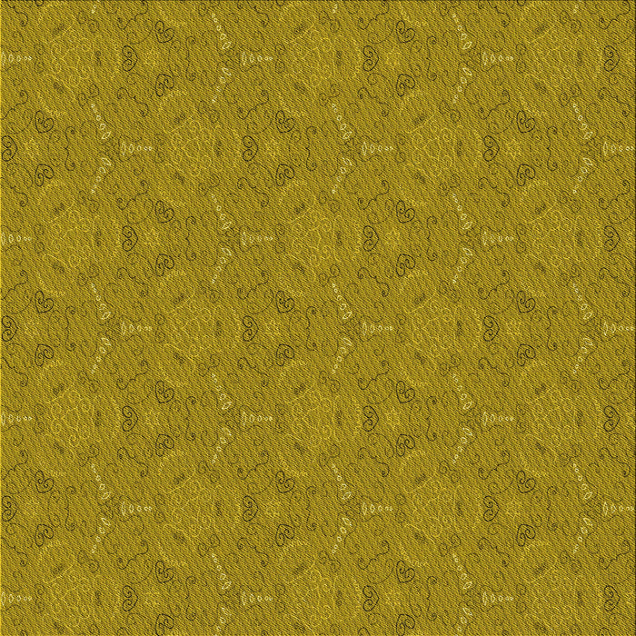 Round Machine Washable Transitional Yellow Rug, wshpat3272yw