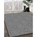 Machine Washable Transitional Dark Gray Rug in a Family Room, wshpat3272