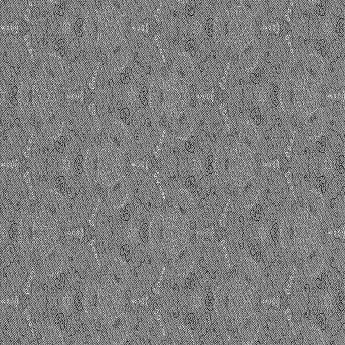 Machine Washable Transitional Dark Gray Rug, wshpat3272