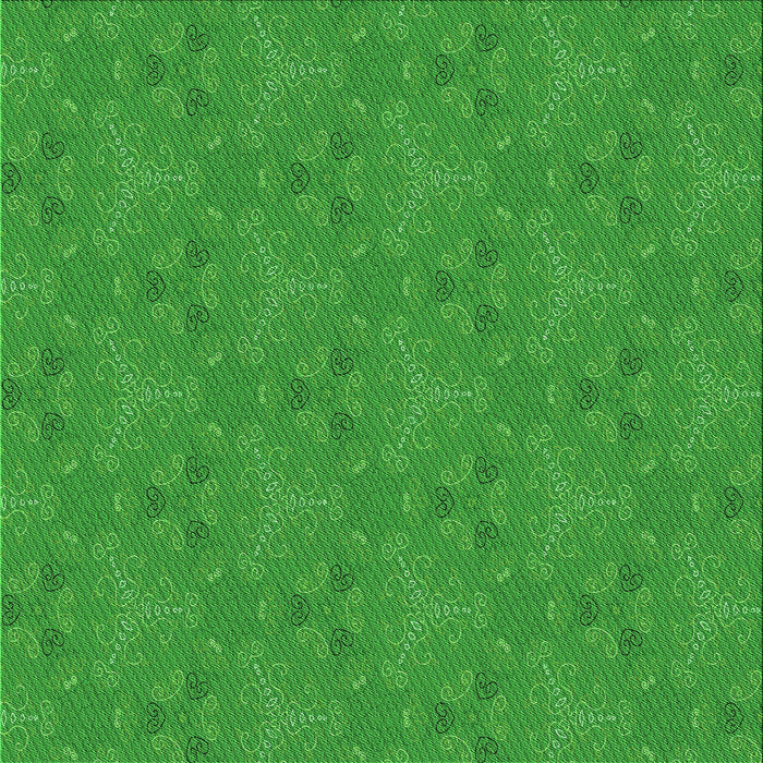 Round Machine Washable Transitional Green Rug, wshpat3273grn