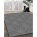 Machine Washable Transitional Grey Gray Rug in a Family Room, wshpat3273gry