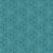 Round Patterned Dark Cyan Green Rug, pat3273lblu