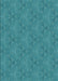 Patterned Dark Cyan Green Rug, pat3273lblu