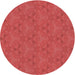 Square Patterned Red Rug, pat3273rd