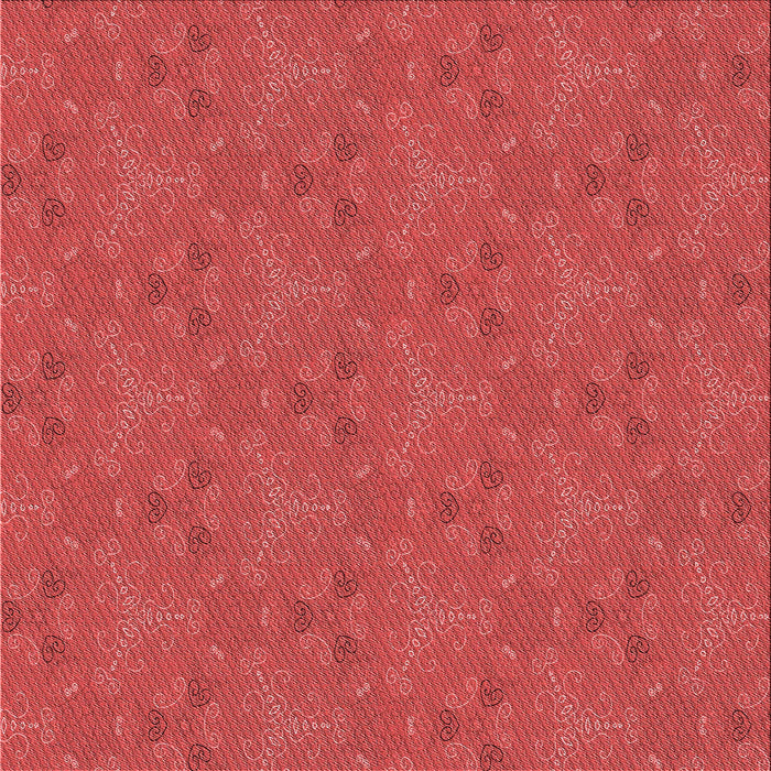 Round Machine Washable Transitional Red Rug, wshpat3273rd