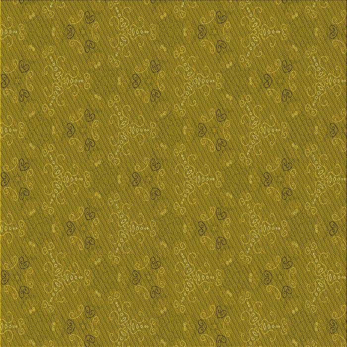 Round Patterned Oak Brown Rug, pat3273yw