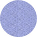 Square Patterned Light Slate Blue Rug, pat3274blu