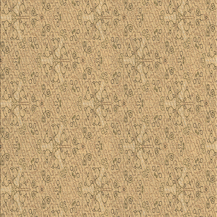 Patterned Cinnamon Brown Rug, pat3274brn