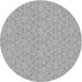 Square Patterned Platinum Silver Gray Rug, pat3274gry