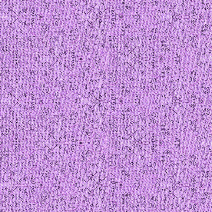 Patterned Purple Rug, pat3274pur