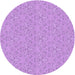 Square Patterned Purple Rug, pat3274pur