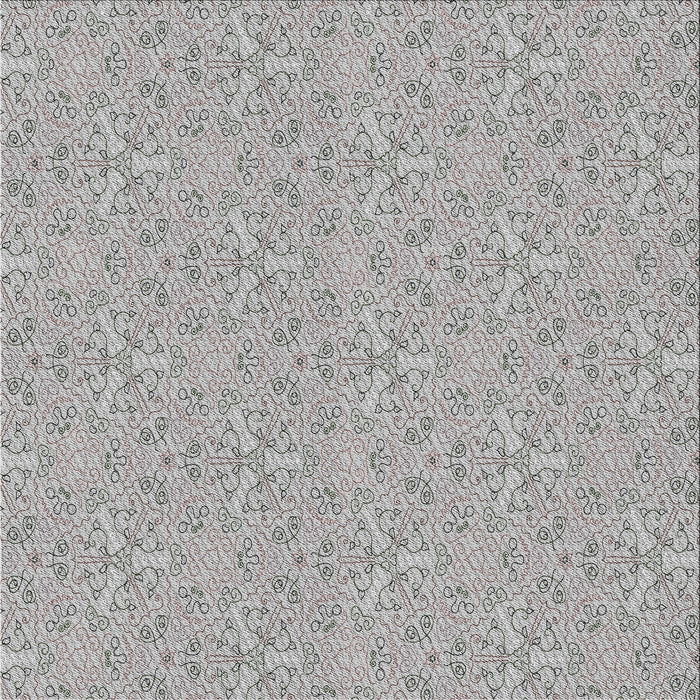 Sideview of Machine Washable Transitional Gray Rug, wshpat3274