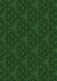 Machine Washable Transitional Green Rug, wshpat3275grn