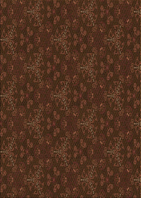 Machine Washable Transitional Saddle Brown Rug, wshpat3275org