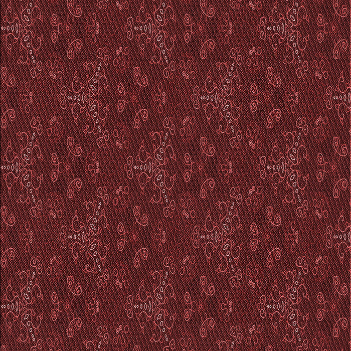 Machine Washable Transitional Maroon Red Rug, wshpat3275rd