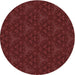 Square Machine Washable Transitional Maroon Red Rug in a Living Room, wshpat3275rd