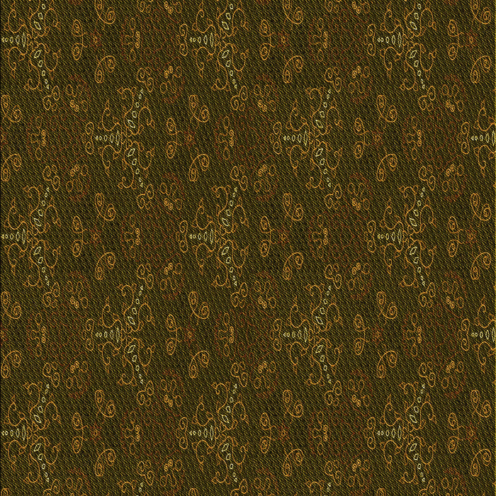 Patterned Dark Bronze Brown Rug, pat3275yw