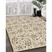 Patterned Moccasin Beige Rug in Family Room, pat3276brn