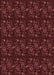 Machine Washable Transitional Fire Brick Red Rug, wshpat3277rd