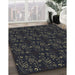 Machine Washable Transitional Black Rug in a Family Room, wshpat3277