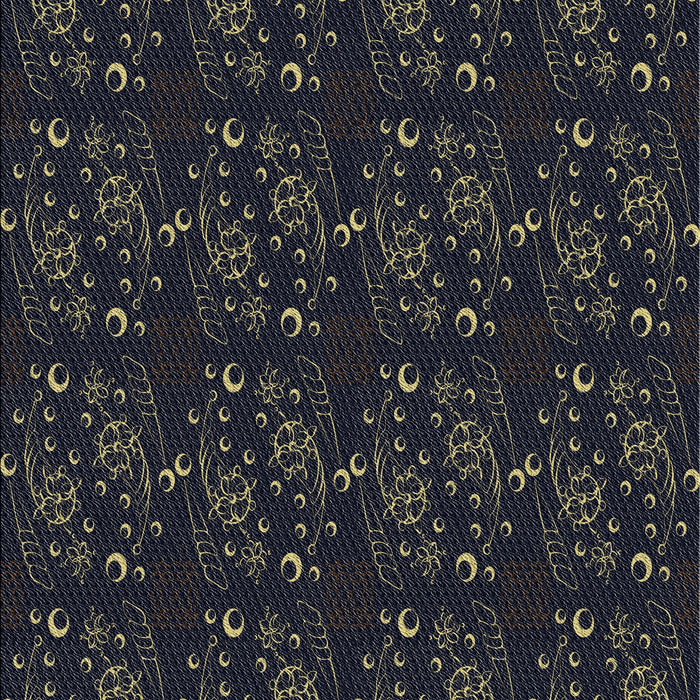 Machine Washable Transitional Black Rug, wshpat3277