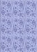 Machine Washable Transitional Periwinkle Purple Rug, wshpat3278blu