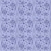 Round Machine Washable Transitional Periwinkle Purple Rug, wshpat3278blu