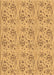 Machine Washable Transitional Saffron Yellow Rug, wshpat3278org