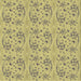 Square Patterned Mustard Yellow Novelty Rug, pat3278