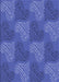 Patterned Light Slate Blue Rug, pat3279blu