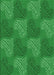 Patterned Green Rug, pat3279grn