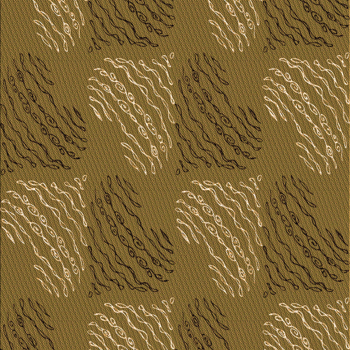 Patterned Dark Bronze Brown Rug, pat3279org