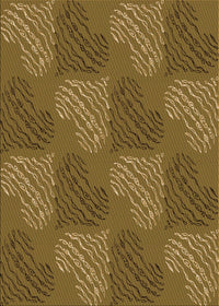 Machine Washable Transitional Dark Bronze Brown Rug, wshpat3279org