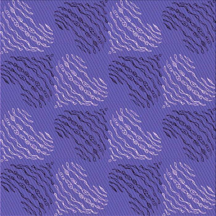 Round Machine Washable Transitional Amethyst Purple Rug, wshpat3279pur