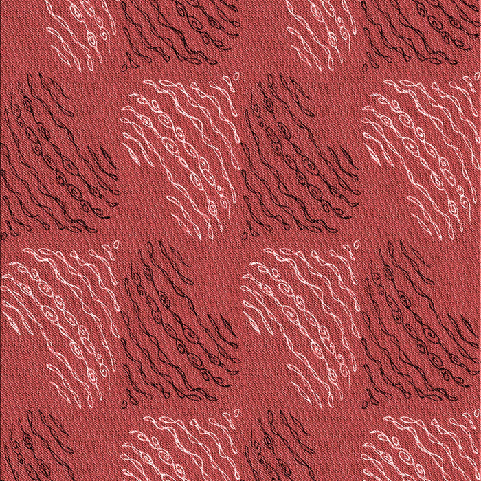 Machine Washable Transitional Red Rug, wshpat3279rd