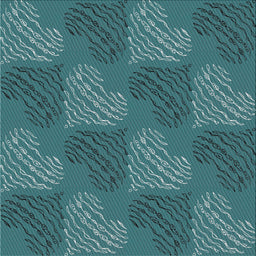 Sideview of Machine Washable Transitional Macaw Blue Green Rug, wshpat3279