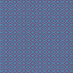Square Patterned Purple Novelty Rug, pat327