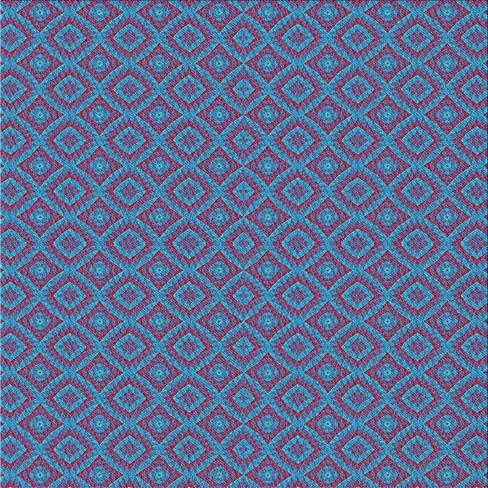 Square Patterned Purple Novelty Rug, pat327