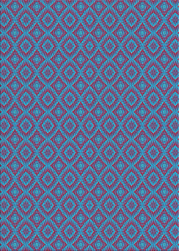 Patterned Purple Novelty Rug, pat327