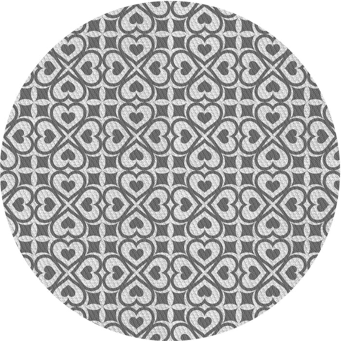 Square Machine Washable Transitional Gray Rug in a Living Room, wshpat328gry