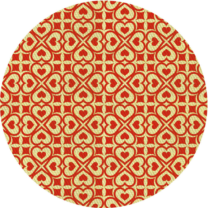 Square Machine Washable Transitional Neon Red Rug in a Living Room, wshpat328yw