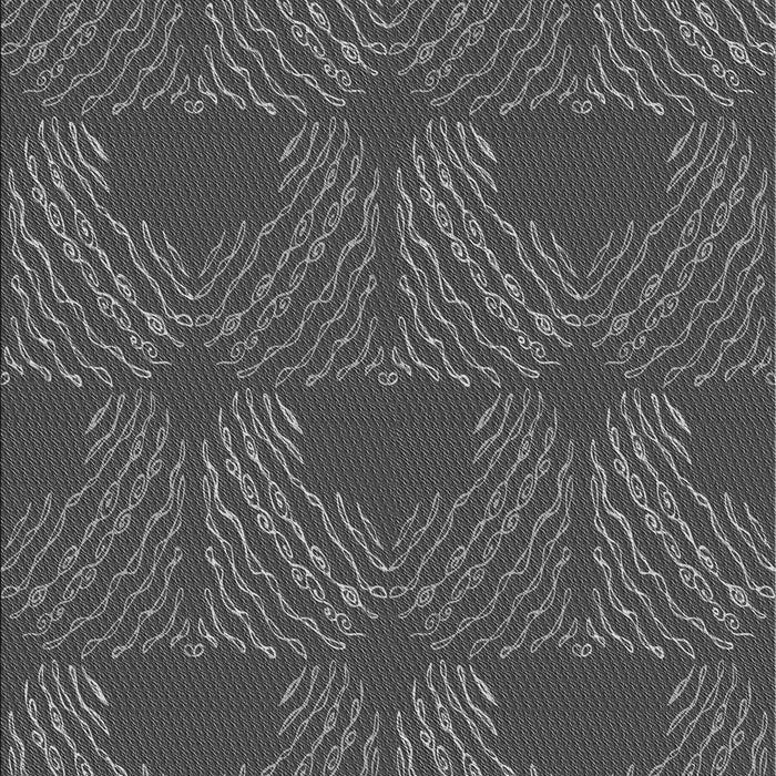 Machine Washable Transitional Gray Rug, wshpat3280gry