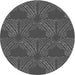 Square Patterned Gray Rug, pat3280gry