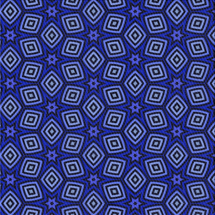 Round Patterned Royal Blue Rug, pat3281blu