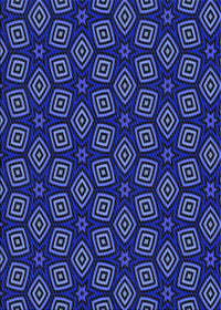 Machine Washable Transitional Royal Blue Rug, wshpat3281blu