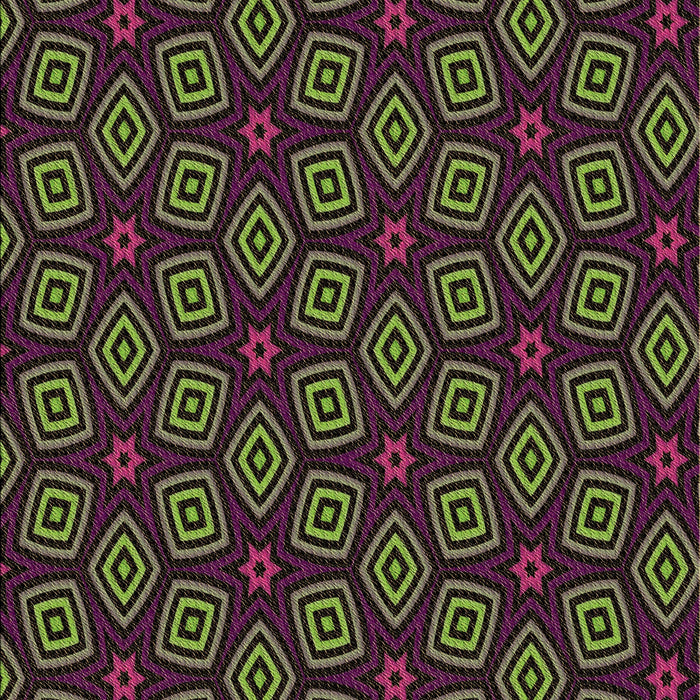 Patterned Fern Green Rug, pat3281brn